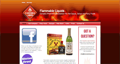 Desktop Screenshot of flammableliquids.ca